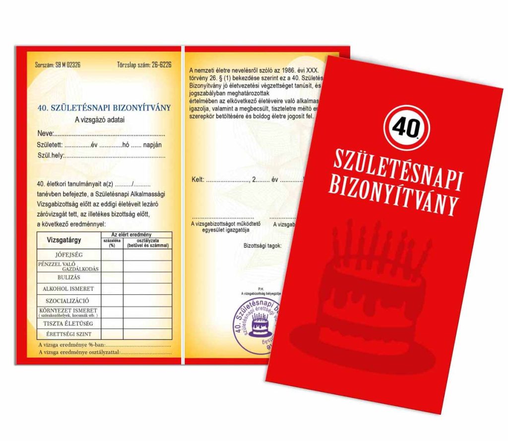 szulinapi-ajandek-bizonyitvany-biz005-40-szulinapi-ajandek