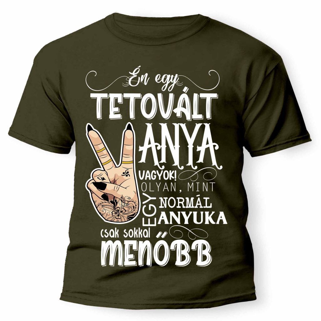 póló - vicces póló - vicces ajándék -ajándék anyának - szülinapi ajándék