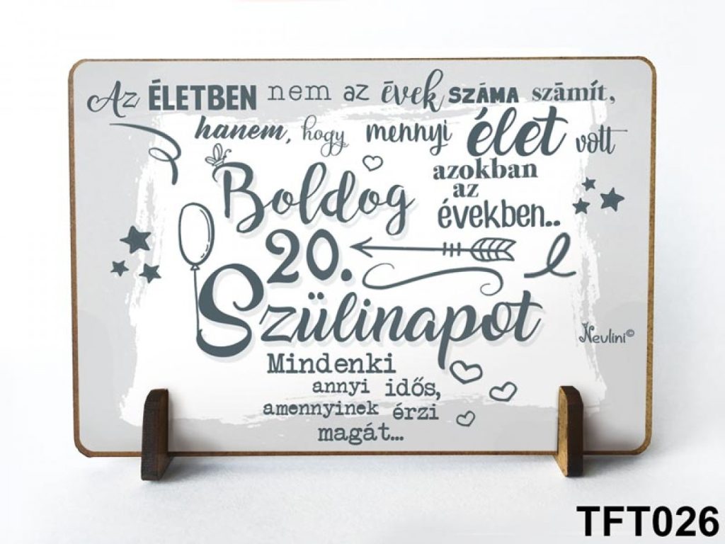 szülinapi ajándék