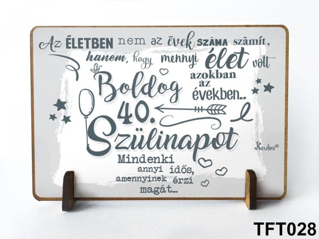szülinapi ajándék