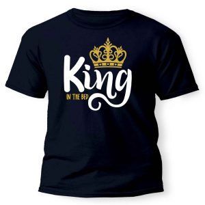 Vicces Pólók - King - Unisex Póló - Páros Póló
