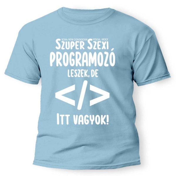 vicces pólók - programozónak ajándék