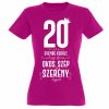 vicces pólók - női pólók - 20. szülinapi ajándék - szülinapi ajándékok