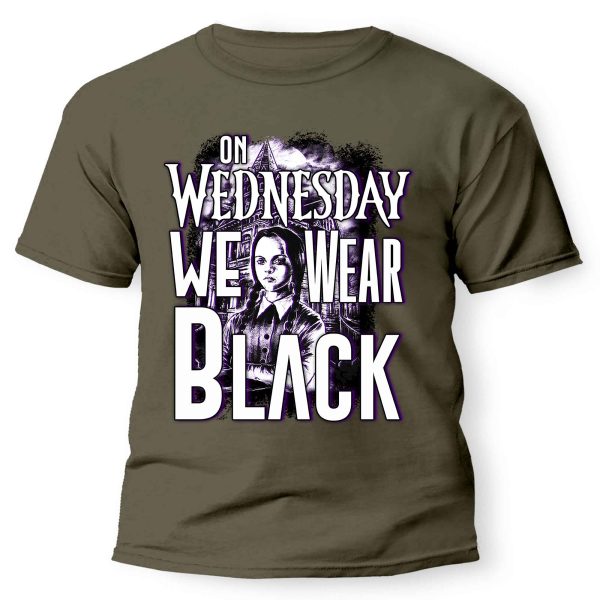 vicces pólók - wednesday póló